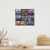 Poster collage voor dames in maart (Keuken)