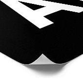 Poster Collage Word de l'astrologie des pêches Imprimer (Coin)