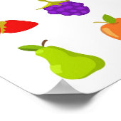 Poster Collecte de clipart vectorielle vectorielle de fru (Coin)