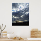 Poster Collecte de l'affiche des nuages (Cuisine)