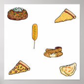 Poster Collecte de nourriture rapide (Devant)