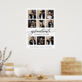 Poster Collecte de photos pour diplômés (Cuisine)