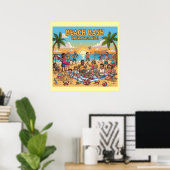 Poster Collecte de plages (Bureau à domicile)