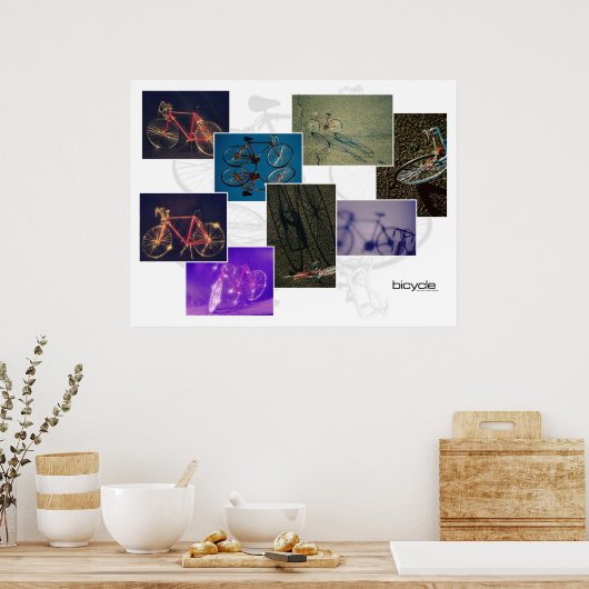 Poster Collecte de vélos (Cuisine)