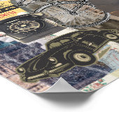 Poster Collecte d'éléments Vintages écotactiques (Coin)