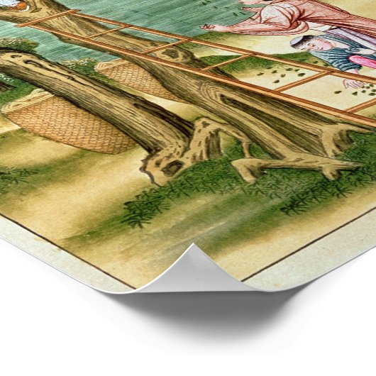 Poster Collecte des mûres (Coin)