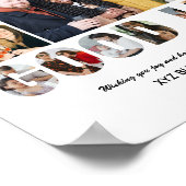 Poster Collecte photo de la chance au bureau Collègue Adi (Coin)