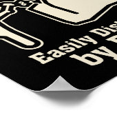 Poster Collecteur De Minéraux Rocheux Facilement Distrait (Coin)