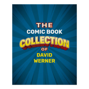 Poster Collecteur personnalisé unique