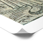 Poster Collecting Herbs for Medicine, 1534 (coupe à bois) (Coin)