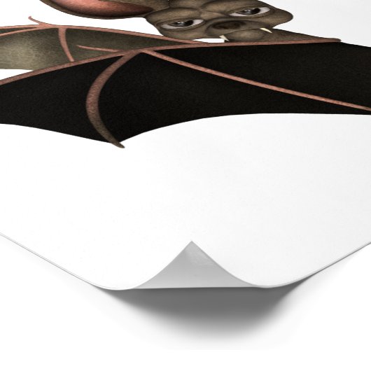 Poster ♥ Collection Art ♥ Vampire Bat ♥ (bat2) (Coin)