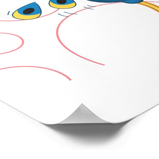 Poster Collection Cute Peacock-Kawaii (Coin)