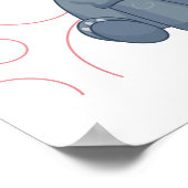 Poster Collection Cute Rhinoceros-Kawaii (Coin)