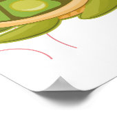 Poster Collection Cute Turtle-Kawaii (Coin)