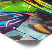 Poster Collection d'art de rue Graffiti - Cool (Coin)