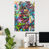 Poster Collection d'art de rue Graffiti - Cool (Bureau à domicile)