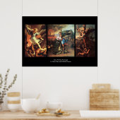 POSTER COLLECTION D'ART FINE DE SAINT-MICHEL L'ARCHANGE (Cuisine)