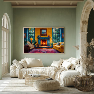 Poster Collection d'art moderne Fauvism - Couleurs vives