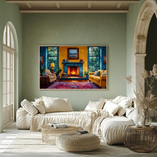 Poster Collection d'art moderne Fauvism - Couleurs vives