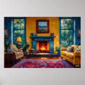 Poster Collection d'art moderne Fauvism - Couleurs vives (Devant)