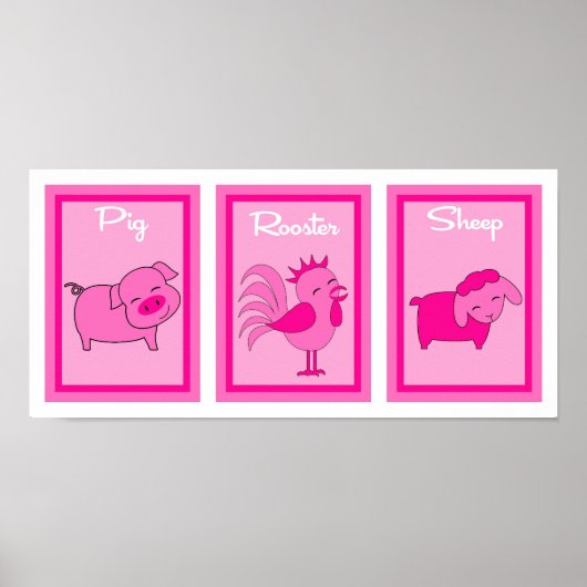 Poster Collection d'art mural pour filles de triage de gr (Devant)