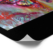 POSTER COLLECTION DE BOUTEILLES COLORÉES (Coin)