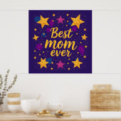 Poster Collection de cadeaux de luxe tendance Stars (Cuisine)