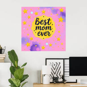 Poster Collection de cadeaux tendance pour les étoiles de