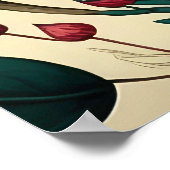 Poster Collection de champignons Plante (Coin)