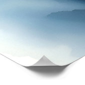 Poster Collection de chats d'aquarelle magnifique moderne (Coin)