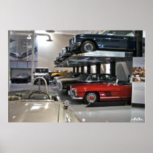 Poster Collection de classique de Mercedes