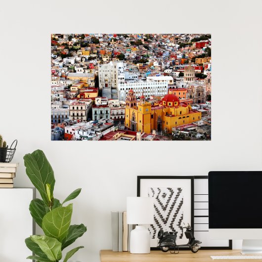 Poster Collection de couleurs (Bureau à domicile)