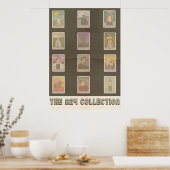 Poster Collection de design de Tarot de film A24 (Cuisine)
