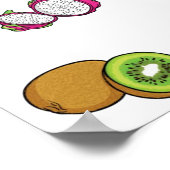 Poster Collection de fruits (Coin)
