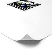 Poster Collection de guitares électriques Mod Brit Pop Ar (Coin)