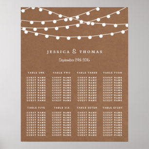 Poster Collection de Mariages Rustic Kraft