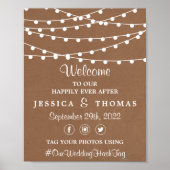 Poster Collection de Mariages Rustic Kraft (Devant)