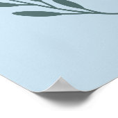 Poster Collection de Noël d'éléments décoratifs d'hiver (Coin)