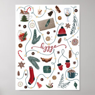 Poster Collection de Noël Hygge