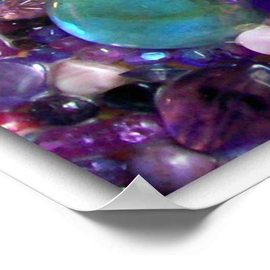 Poster Collection de perles colorées (Coin)