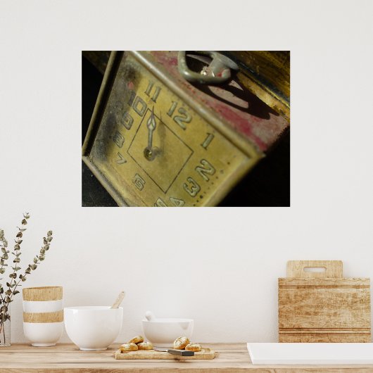 Poster Collection de temps : deux (Cuisine)