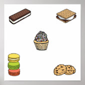 Poster Collection Dessert (Devant)