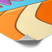 Poster Collection d'objets d'été pour l'été à (Coin)