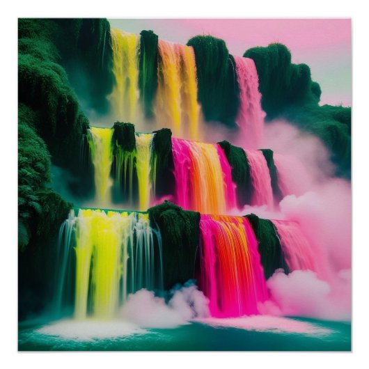 Poster Collection d'oeuvres murales fascinantes de Phoeni (Devant)