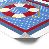 Poster Collection d'oeuvres murales marines 5X7 (Coin)