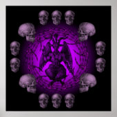 Poster Collection d'os Baphomet (Devant)