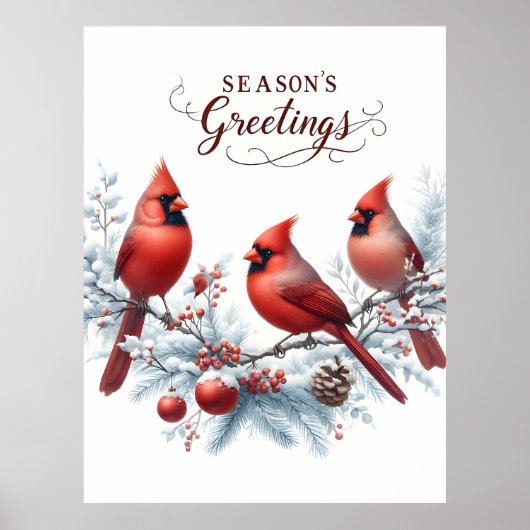 Poster Collection Festive de cartes de Noël pour Gre de V (Devant)