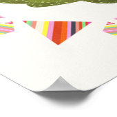 Poster Collection Llamarama | Cercle de cactus (Coin)