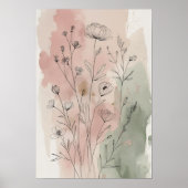Poster Collection Meadow Bloom | Flore d'art en ligne bot (Devant)