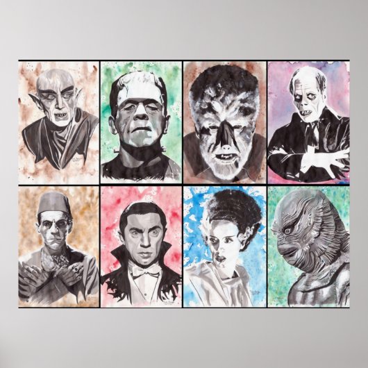 Poster Collection Monster Classique (Devant)